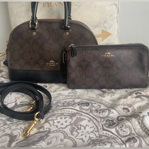 Coach Set/ Purse and wallet